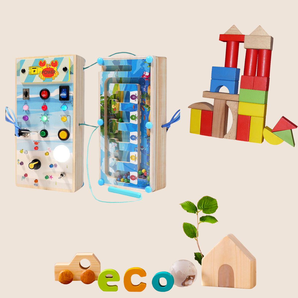 Montessori mänguasjad