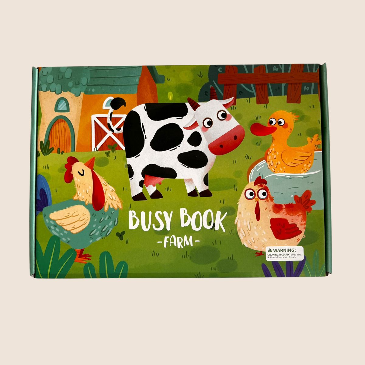 Farmi teemaline tegevusraamat – interaktiivne õppemäng lastele