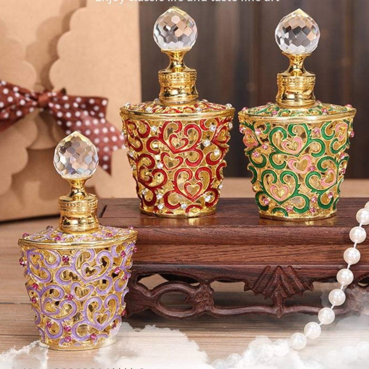 Luksuslik lõhnaõlipudel – 15ml klaaspudel eeterlike õlide ja parfüümide jaoks, sobib kinkimiseks ja reisile kaasa