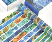 Vintage “Starry Night” Washi-Tape