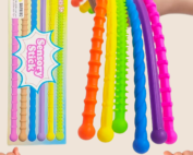 sensoorse tekstuuriga fidget pulgad lastele 6 tk värvilised sensoorsed mänguasjad